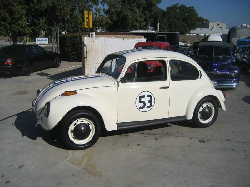 Restored 1971 Volkswagen Beetle Herbie Love bug