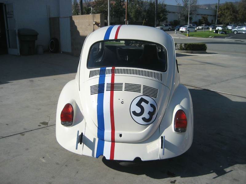Restored 1971 Volkswagen Beetle Herbie Love bug