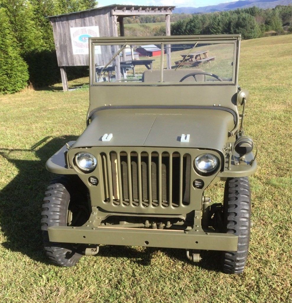 completely restored 1942 Ford GPW military worker