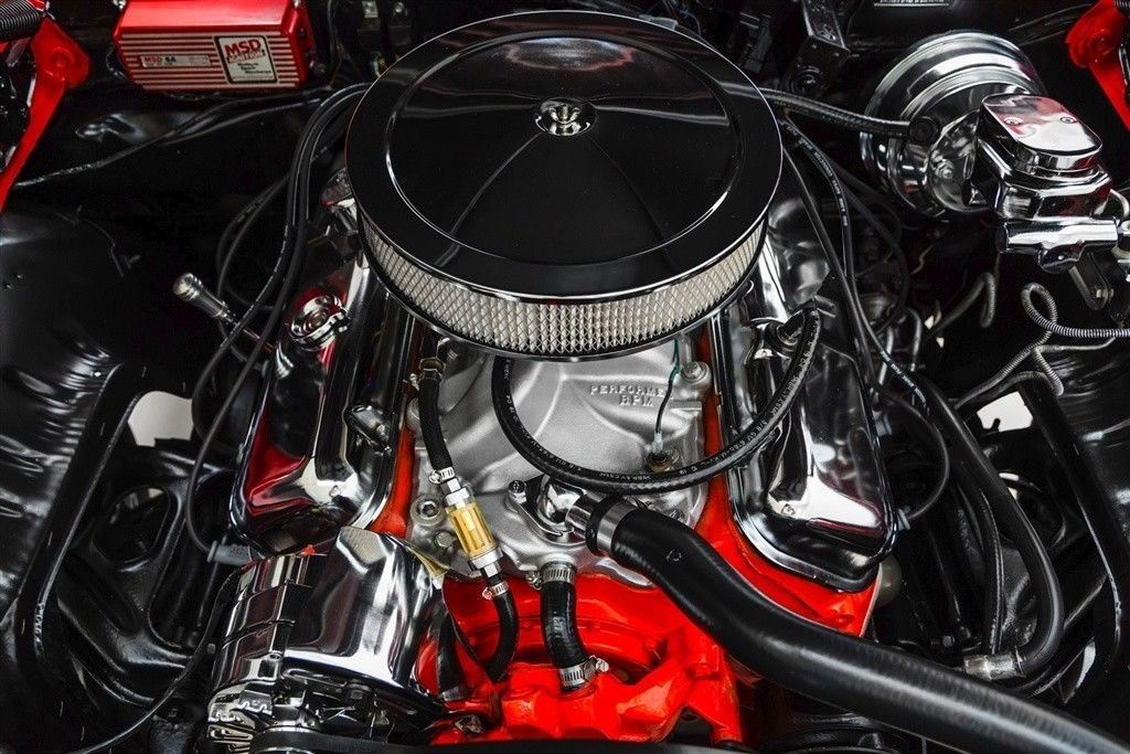 rebuilt engine 1969 Chevrolet Camaro Convertible restored