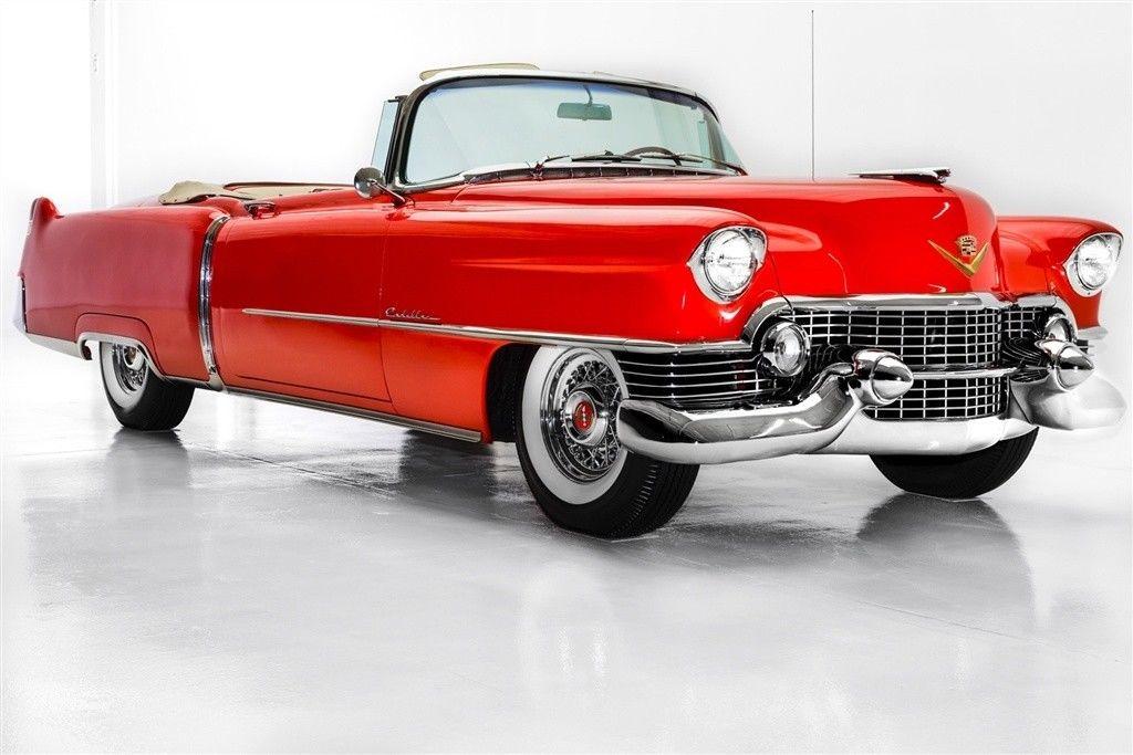 restored 1954 Cadillac Series 62 Convertible 4 year long restoration ...