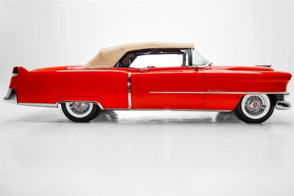 restored 1954 Cadillac Series 62 Convertible 4 year long restoration