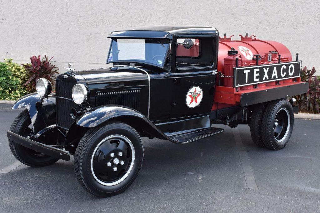 vintage and rare 1931 Ford Pickups Tanker restored
