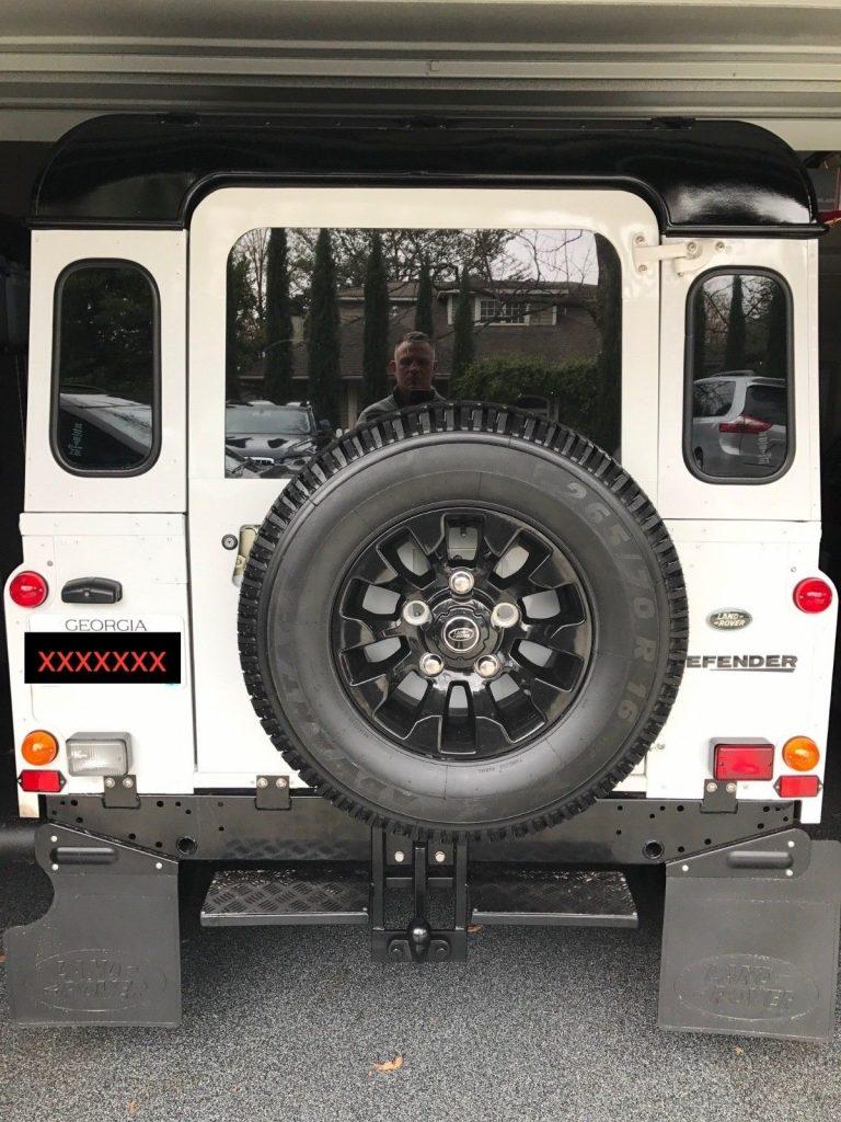 completely repaired 1984 Land Rover Defender offroad restored