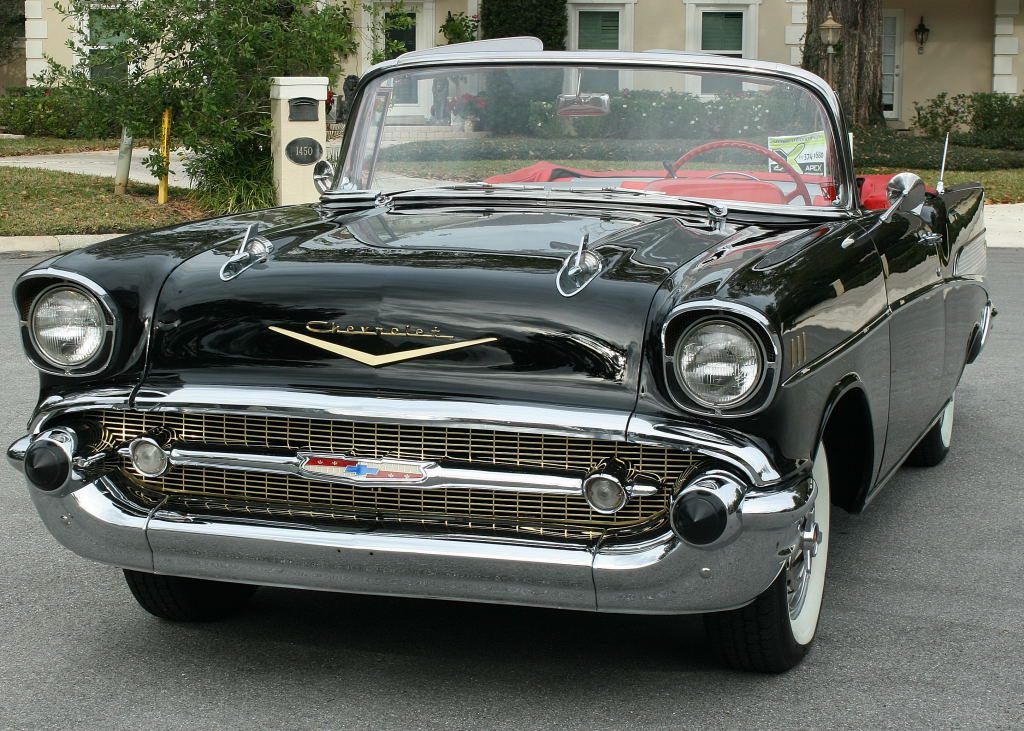 excellent 1957 Chevrolet Bel Air Convertible restored