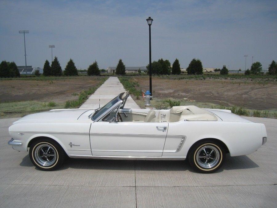 4 speed 1965 Ford Mustang Convertible restored