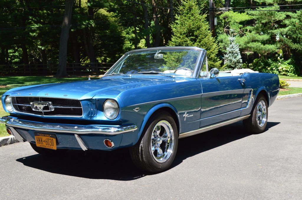 8k miles since resto 1965 Ford Mustang Convertible restored