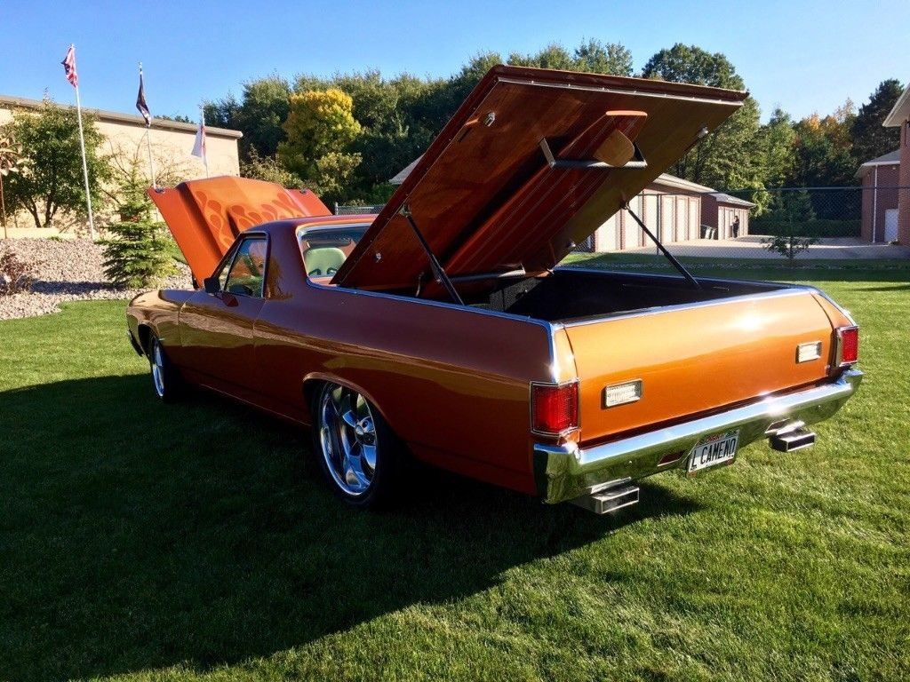 custom 1971 Chevrolet El Camino restored