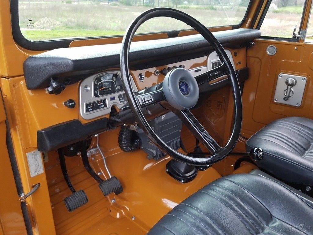 stunning 1973 Toyota Land Cruiser 4×4 restored
