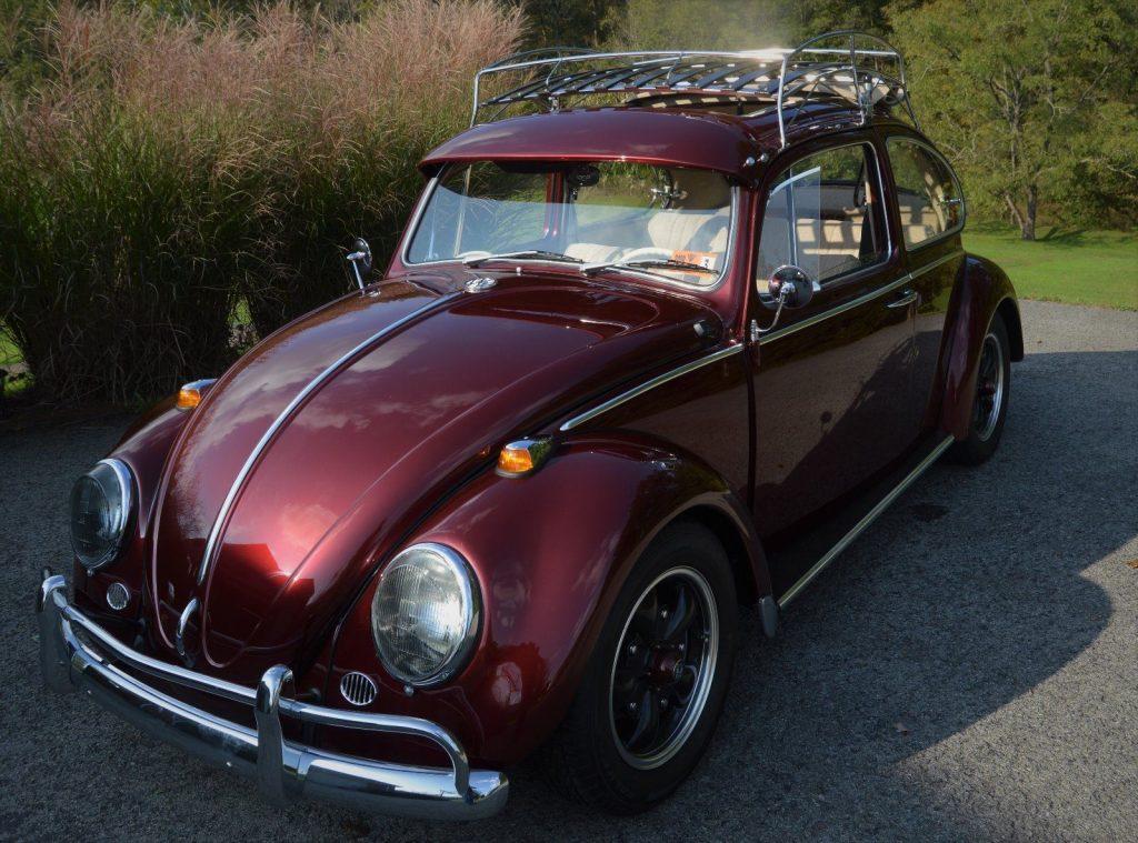 1966 Volkswagen Beetle 1300 – Classic Sliding rag top, complete restoration