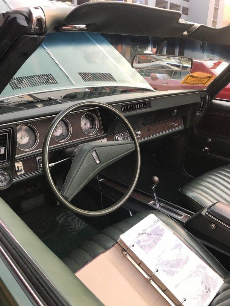 1970 Oldsmobile Cutlass Supreme Convertible Frame off Restoration