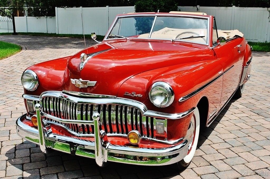 Rare 1949 DeSoto Custom Convertible Fully Restored Absolutely Stunning ...