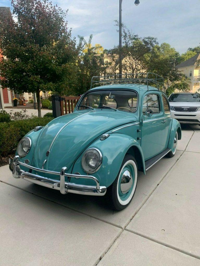 1962 VW Beetle Restored to Original / One Family owned