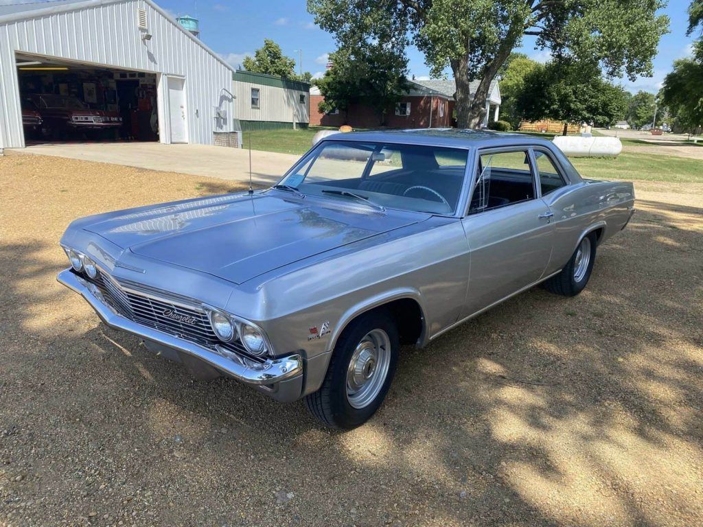 1965 Chevrolet Biscayne Silver Coupe