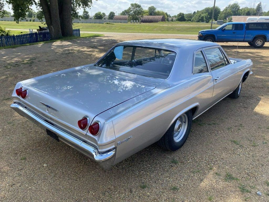 1965 Chevrolet Biscayne Silver Coupe