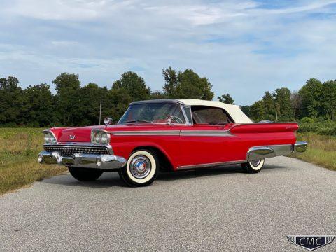 1959 Ford Fairlane 500 Galaxie Sunliner Convertible Frame-Off Restoration for sale