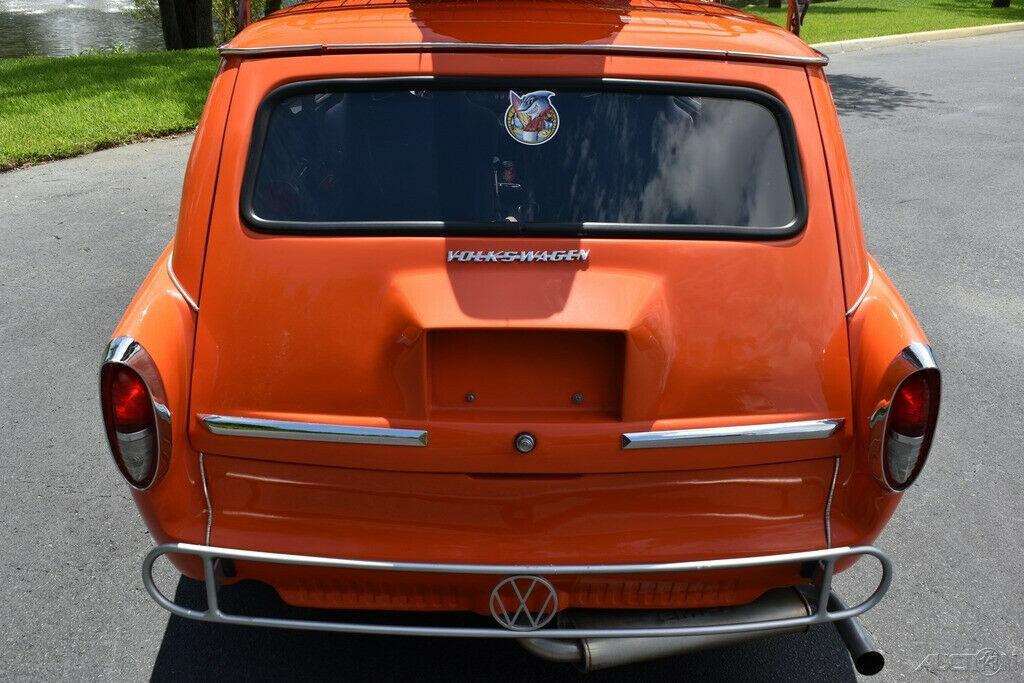 Impressive Custom 1969 Volkswagen Squareback Delivery