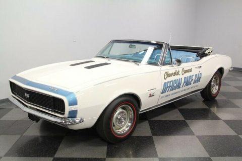 Indy 500 Pace Car 1967 Chevrolet Camaro Convertible restored for sale