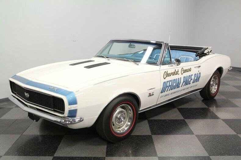 Indy 500 Pace Car 1967 Chevrolet Camaro Convertible restored