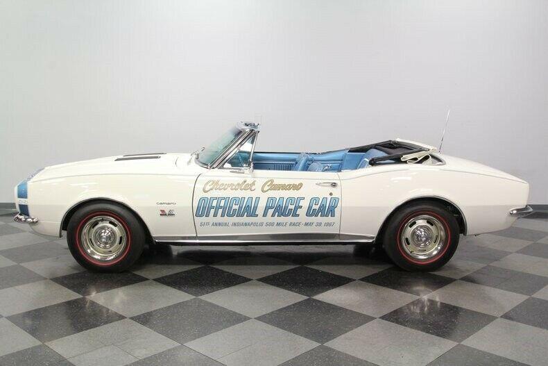 Classic Vintage 1967 Chevrolet Camaro Indy 500 Pace Car Convertible restored