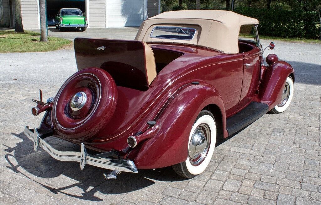 1936 Ford Model 68 Convertible Rumble Seat Fully Restored