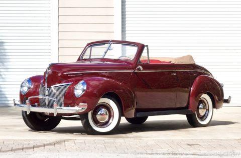 1940 Mercury Eight Eight Convertible / 239ci Merc-Flathead V8 / 3-SPD for sale