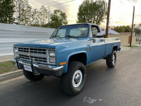 1985 Chevy Custom Deluxe K20 4 Speed Manual Restored for sale