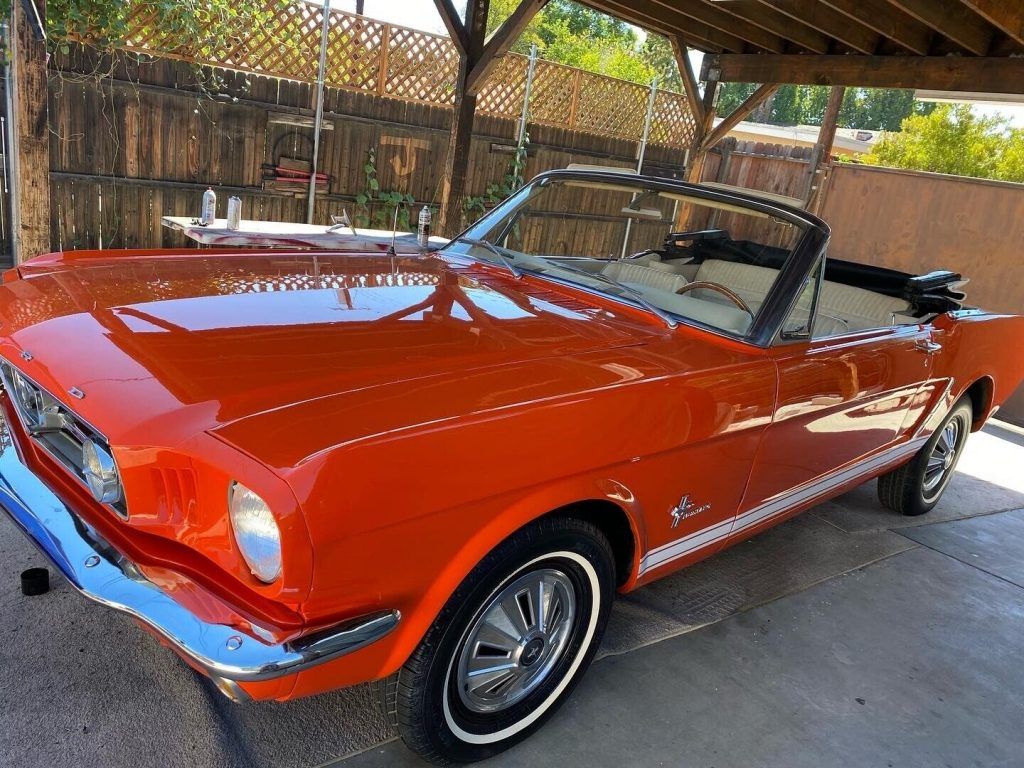 1965 Ford Mustang convertible really good condition just restored
