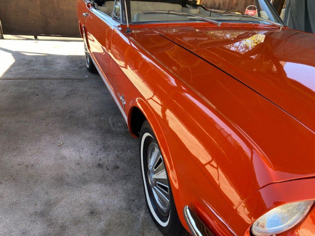 1965 Ford Mustang convertible really good condition just restored