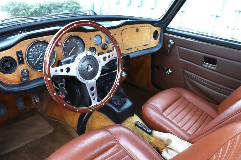 1974 Triumph TR-6 Convertible Restored