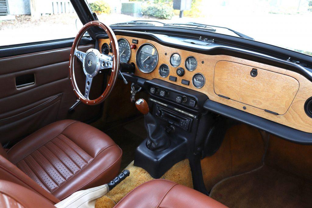 1974 Triumph TR-6 Convertible Restored
