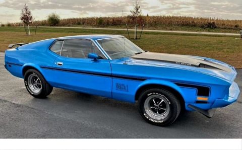 1973 Ford Mustang Fully Restored Mach 1 351cleveland Engine V8 for sale