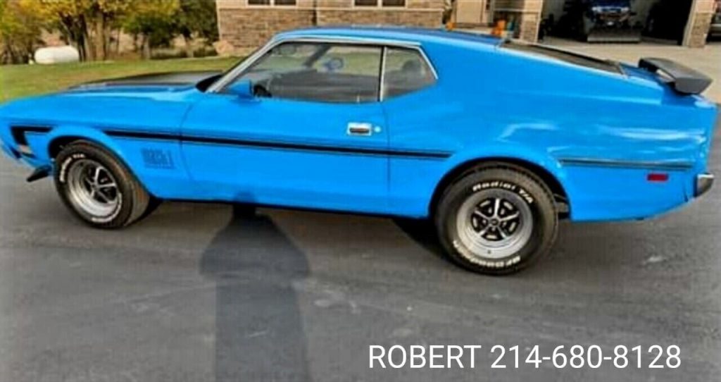 1973 Ford Mustang Fully Restored Mach 1 351cleveland Engine V8